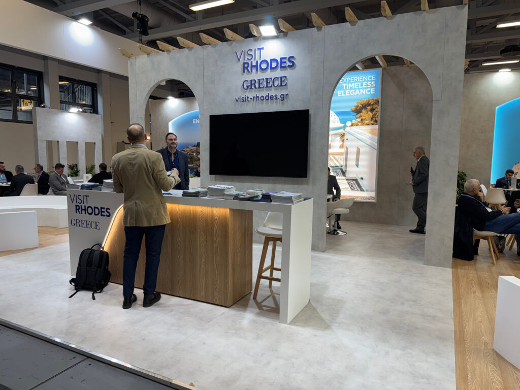 Rhodes' imposing presence in the itb berlin 2025